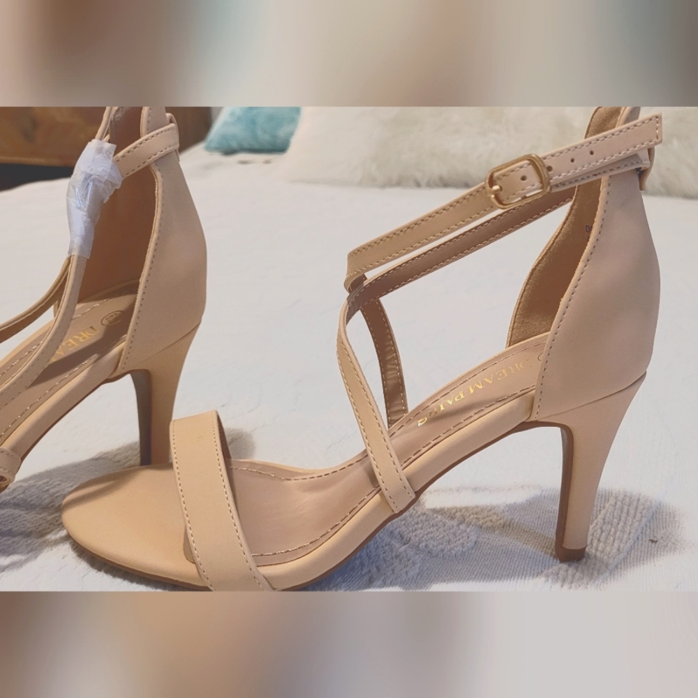 Strappy heels